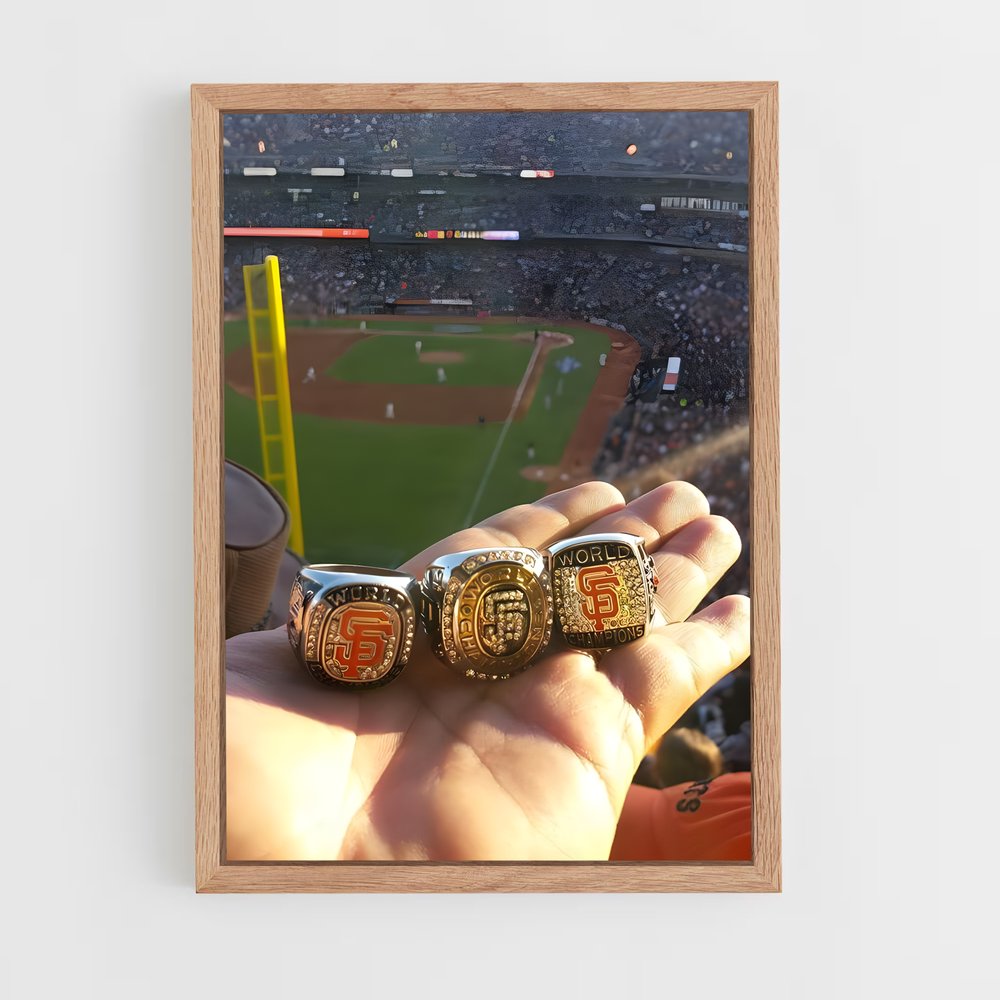 Poster Rings of Victory – affiche Baseball (vue 4)